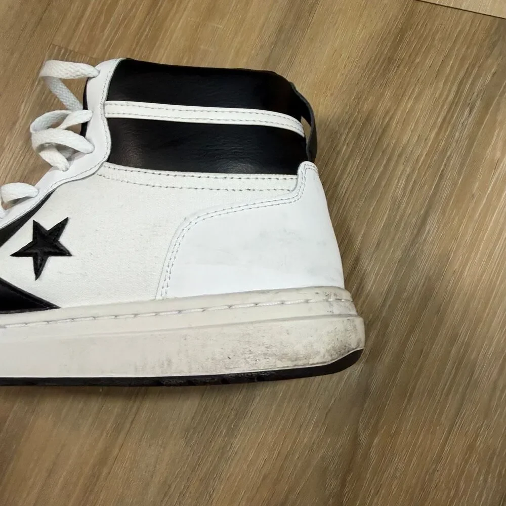 Converse Pro Blaze Classic V2 Sneaker White Black Shoe Sz 11.5 Basketball Gym - Picture 10 of 10